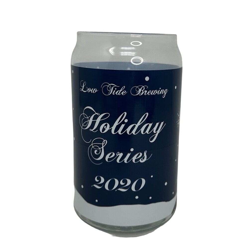 Low Tide Brewing 2020 Christmas Glass Charleston SC John’s Island